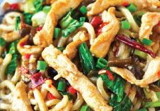 Shred Chicken S.S — Chinese dish at Pokhara Chinese Restaurant